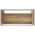 vidaXL Kúpeľňová skrinka pod umývadlo Dub artisan 78,5 x 37,5 x 81 cm