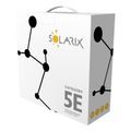 Kábel UTP CAT5E Solarix SXKD-5E-UTP-PE vonkajší 100m