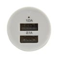 Auto zástrčka Compass 07406 2xUSB 12-24 V 5 V/2100 mA do autozapalovača