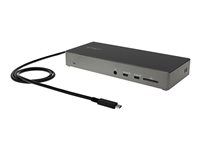 Triple 4K Monitor USB Type-C Docking Station - 100W Power Delivery - DP 1.4 Alt Mode & DSC, 2x DisplayPort 1.4/HDMI 2.0 - 6xUSB (2x 10Gbps) - Windows/Chrome - Dokovacia stanica - USB-C - HDMI, 2 x DP - 1GbE - 100 Watt - Veľká Británia, Európa