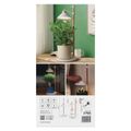 Pestovateľská lampa EMOS Z7905 LED GROW 7 W, časovač, biela