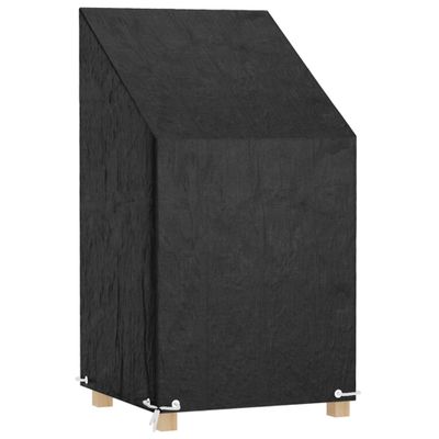 vidaXL Kryt na záhradnú stoličku 8 očiek 65x65x80/120 cm polyetylén