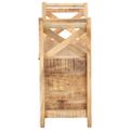 vidaXL Lavička do haly 103x33x72 cm masívne mangovníkové drevo