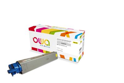 OWA Armor toner kompatibilný s OKI 43459329, 2500st, žltá/yellow