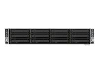 Inštalovateľný do racku 2U - až 4 zásuvné moduly (blade) - SATA/SAS - vymeniteľný za chodu - zdroj napájania - hot-plug