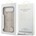 Púzdro Guess 4G Printed Stripes MagSafe pre iPhone 17 Air ružové