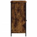 vidaXL Komoda dymový dub 100x35x75 cm kompozitné drevo