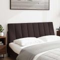 vidaXL Vankúš na čelo postele Hanko tmavohnedý 120 cm látka