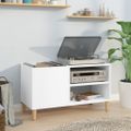 vidaXL Skrinka na platne biela 84,5x38x48 cm kompozitné drevo