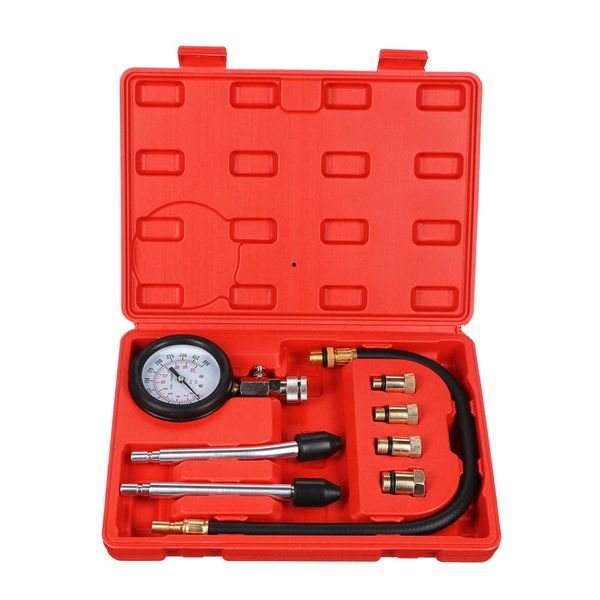 Sada na testovanie kompresie benzínových motorov SIXTOL MECHANIC ENGINE TESTER 8ks