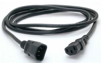 PremiumCord Predlžovací kábel - sieť 230V, IEC 320 C13 - C14, 5 m