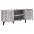 vidaXL Skrinka na platne sivá sonoma 121x38x48 cm kompozitné drevo