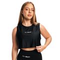 Dámske tielko Combat Black - GymBeam, veľkosť XS