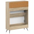vidaXL Skriňa na topánky BREDA 78 x 24 x 103 cm Kompozitné drevo