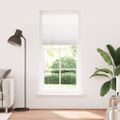 vidaXL plisovaná roleta biela 100x200 cm šírka látky 99,4 cm
