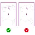 vidaXL Stolová doska 120x60x(2-6) cm neošetrený masív živé hrany