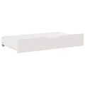 vidaXL Zásuvky pod posteľ 2 ks biele 95x55x17 cm masívna borovica