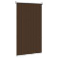 vidaXL Vonkajšia roleta s blokovaním UV žiarenia 90% Hnedá 60 x 140 cm