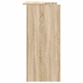 vidaXL Recepčný pult, dub sonoma, 100x50x103,5 cm, imitácia dreva