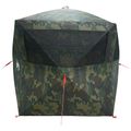 vidaXL Poľovnícky stan Maskáčová 143 x 143 x 165 cm Polyester a oceľ
