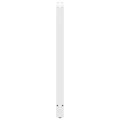 vidaXL Nohy barového stola, biele, 2 ks, 60 x (110-111) cm, oceľové