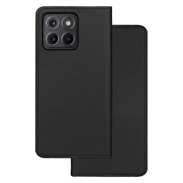 Puzdro Smart Magnet pre Motorola Edge 70 Fusion čierne