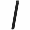 vidaXL Nohy k jedálenskému stolu v tvare U, 2 ks, čierne, 80 x (72-73) cm, oceľové