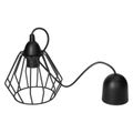 Stropné svietidlo Orno WAYA AD-LD-6263BE27M, E27, 60W, čierna
