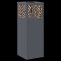 vidaXL Solárne LED svetlo na chodník 2 ks Teplá biela 18 x 18 x 50 cm