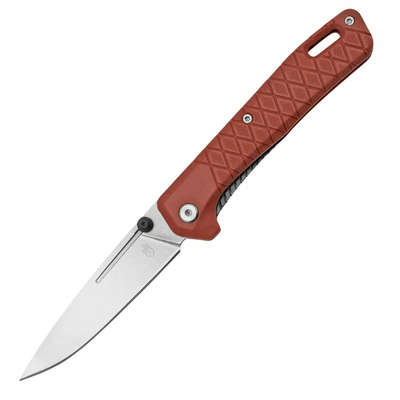 Gerber 31-004069 Zilch - Drab Red vreckový nôž 7,8 cm, Stonewash, zemito-červená, GFN