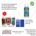 Army Painter Mixing Balls - miešacie guľôčky