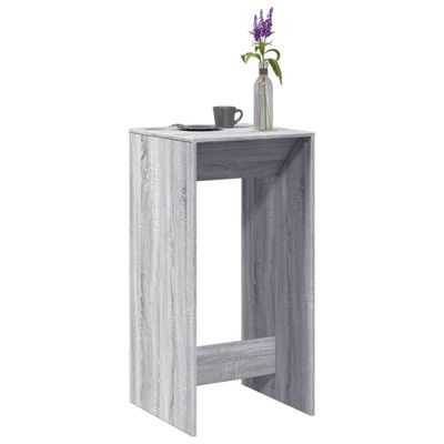 vidaXL Barový stôl sivý dub sonoma 51x50x103,5 cm kompozitné drevo
