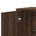 vidaXL Komody 2 ks hnedý dub 60x31x70 cm kompozitné drevo