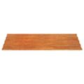 vidaXL Strešné panely 36 ks, hrdzavé 60x44 cm, cortenová oceľ