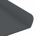 vidaXL Závesná polica 4 ks Antracit 60 x 8,5 x 2,5 cm Oceľ