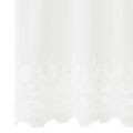 vidaXL Čipková záclona Biela 200 x 200 cm Polyester