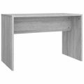 vidaXL Sada toaletného stolíka sivý dub sonoma 86,5x35x136 cm