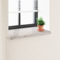 vidaXL Parapetné dosky Mramorová textúra 80 x 50 x 4,5 cm PVC