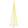 vidaXL Vianočný stromček kužeľ teplé biele svetlo 1134 LED 230x800 cm