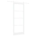 vidaXL Posuvné dvere ORKDAL Biela 93 x 232 cm