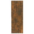 vidaXL Knižnica dymový dub 67x24x161 cm spracované drevo