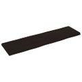 vidaXL Stolová doska tmavohnedá 180x50x(2-6)cm ošetrený masív hrany