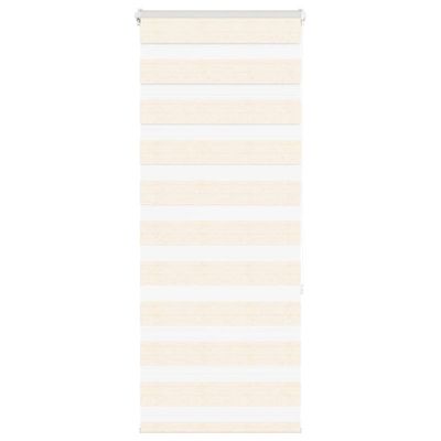 vidaXL Zebra roleta 55x150 cm šírka látky 50,9 cm polyester