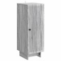 vidaXL Servírovacia skriňa Sivý Sonoma 33 x 34,5 x 90 cm