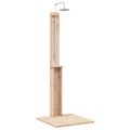 vidaXL Externá sprcha 206 cm Prírodná
