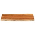 vidaXL Stolová doska 120x60x2,5 cm obdĺžnik masívna akácia živá hrana