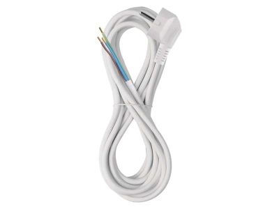 Flexo šnúra PVC 3x1,0mm 5m biela EMOS S14315