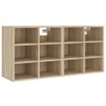 vidaXL Skrinky na topánky 2 ks dub sonoma 52,5x30x50 cm