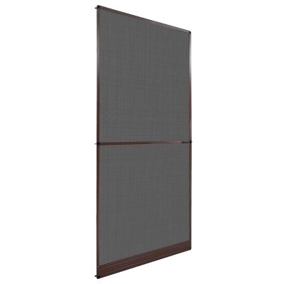 vidaXL Hinged Hmyzová sieť Hnedá a čierna 100 x 215 cm