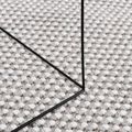 vidaXL Koberec do interiéru LUGO Krémová a šedá 280 x 200 cm Polyester